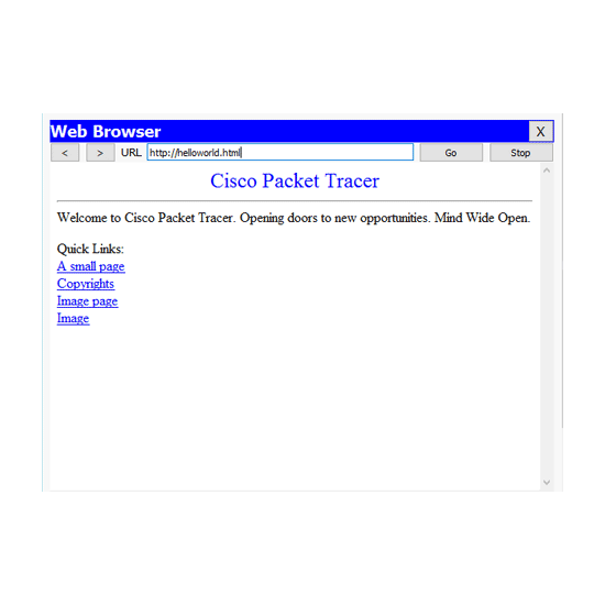 page web
